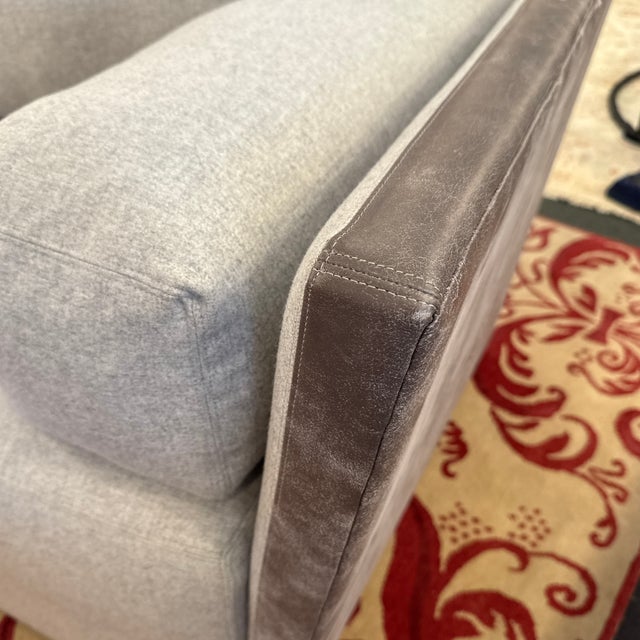 Gray Verellen Custom Mallory Sofa For Sale - Image 8 of 12