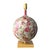 Modern Boho Chic Poppies Floral Table Lamp For Sale