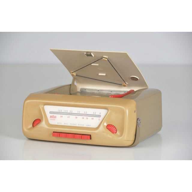 Braun Radio Phono Combination by Wilhelm Wagenfeld for Braun, 1955 For Sale - Image 18 of 18