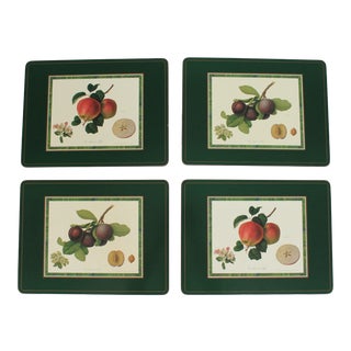 Vintage Fruit Placemats S/4 For Sale