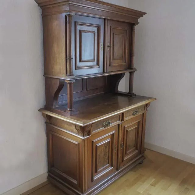 Antique French Gründerzeit-Wilhelminian Buffet, 1880s For Sale - Image 11 of 14