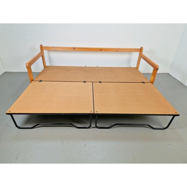Scandinavian Modern Pine Daybed, 1970s For Sale - Image 11 of 15
