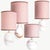 Brown White and Pink Glass Table Lamps from Holmegaard, 1970, Set of 2 For Sale - Image 8 of 13