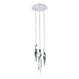 Schonbek Beyond Kindjal Pendant, Polished Nickel For Sale