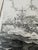 Black Signed Alan B. McKnight Maritime Etching ‘h.m.s. Boston, 1749’ – Limited Edition 42/100 For Sale - Image 8 of 9