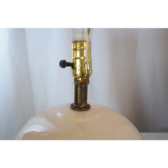 2010s Vaughan Designs Lighting Ceramic Table Lamps, Pair Of For Sale - Image 5 of 6