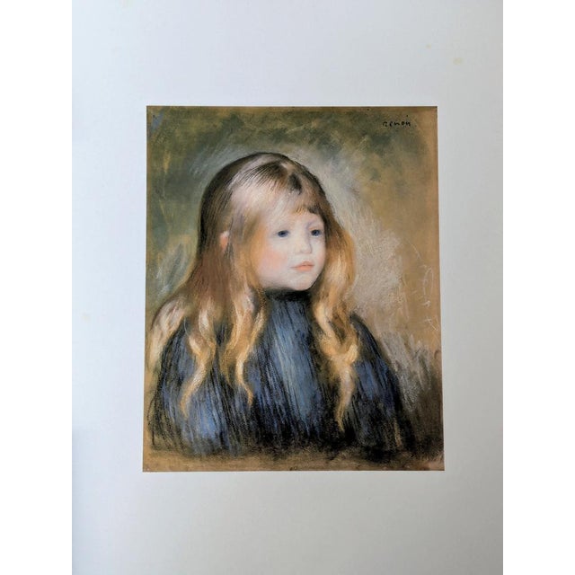 Pierre-Auguste Renoir, A Girl's Portrait, Lithograph For Sale - Image 4 of 4