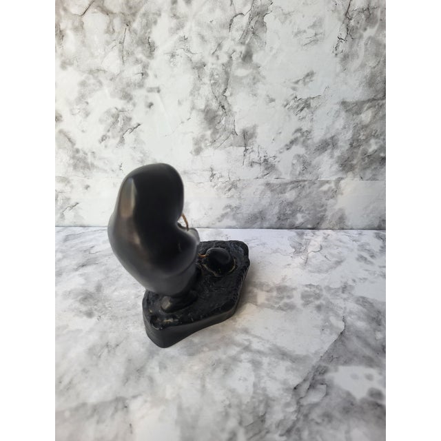 Folk Art Canadian Inuit Carved Seal Figurine Sculpture For Sale - Image 3 of 9