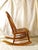 1950s Child Wooden Rocking Chair For Sale - Image 4 of 15