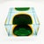 Large Square Ashtray or Catchall in Murano Glass attributed to Flavio Poli for Seguso, 1960s For Sale - Image 7 of 8