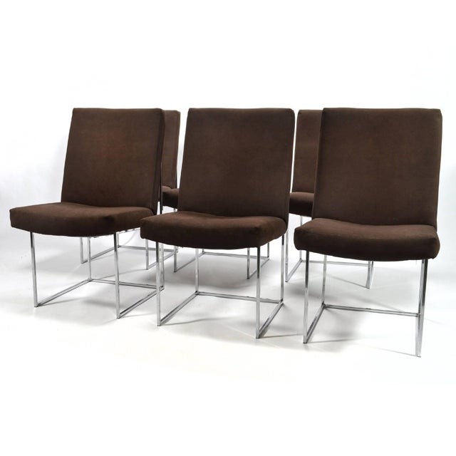Milo Baughman Dining Chairs by Thayer Coggin (Set of 6) For Sale - Image 9 of 9