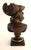 Antique Heavy Bronze Bust Sculpture of Greek Warrior Ajax, Signed, 1908 For Sale - Image 4 of 9
