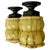 Art Deco Marbled Opaline & Burnished Brass Flush Mounts, Germany, 1930s, Set of 2 For Sale - Image 16 of 16