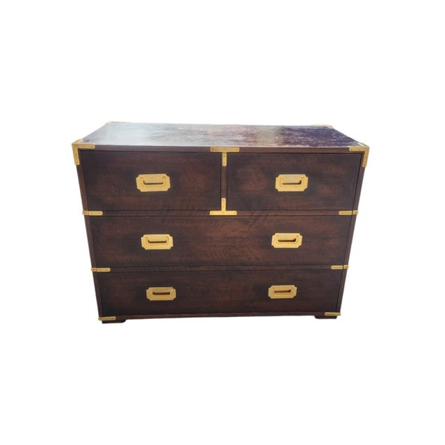 A wonderful extremely unique custom made Campaign cabinet which holds a twin size fold up Murphy bed. This is a fantastic...