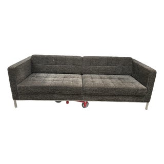 KM-Tufted Tuxedo Keilhauer Sofa Designed by Mark Kapka For Sale