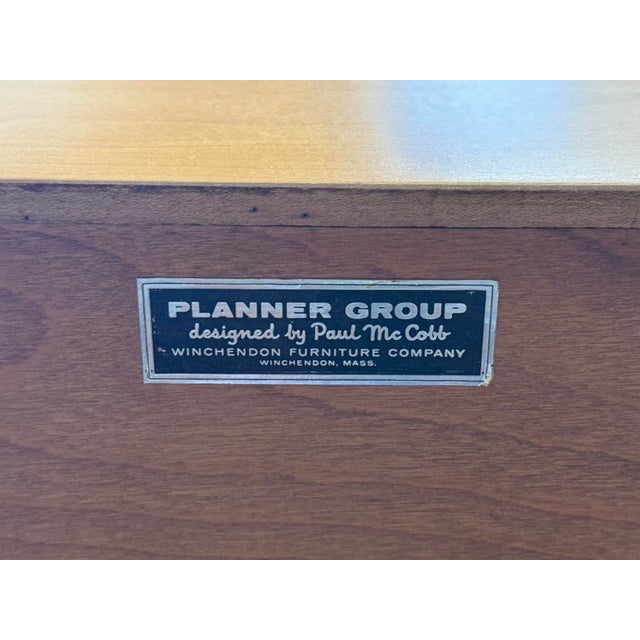 1950s Refinished Paul McCobb Planner Group Cabinet Credenza For Sale - Image 11 of 11