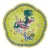 Chinese Export Porcelain Canton Famille Jeune Footed Dish, Ca. 1870 For Sale