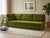 A striking piece of Hungarian Mid-Century Modern design, this modular sofa features a timeless olive green velvet...
