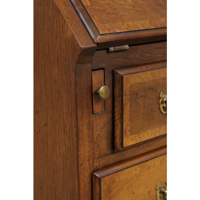 Baker George II Walnut Secretary Desk For Sale - Image 14 of 17