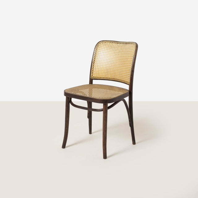 Wood Vintage Model 811 Dining Chairs by Josef Hoffmann, Poland, 1980, Set of 4 For Sale - Image 7 of 13