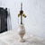 A neoclassical alabaster urn lamp, France, early 20th century.