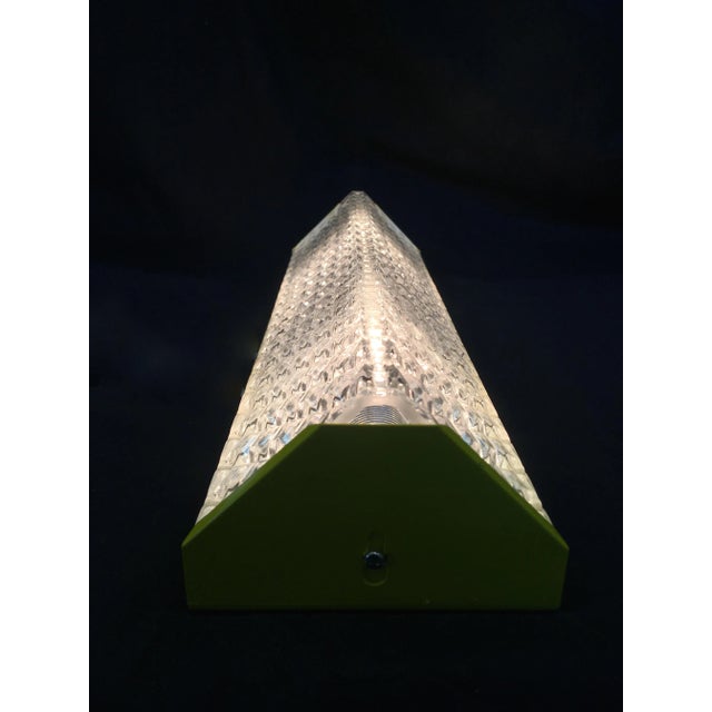 Mid-Century Italian Yellow Sconce, 1950s For Sale - Image 4 of 5