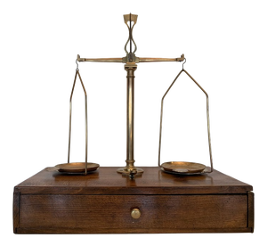 Balance Scale and Weights, 1900s