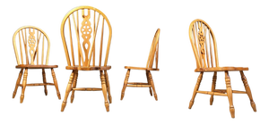 Vintage Dining Chairs from Ercol, 1950s, Set of 4