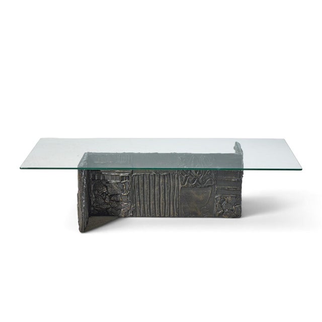 Paul Evans for Directional Pe70 Mid Century Signed Resin Coffee Table For Sale In Chicago - Image 6 of 8
