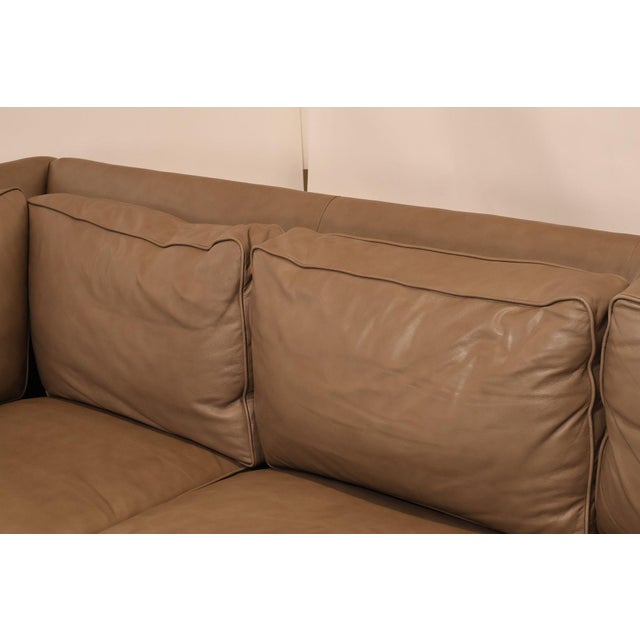 Century Furniture Century Furniture Leather Sectional Sofa For Sale - Image 4 of 18
