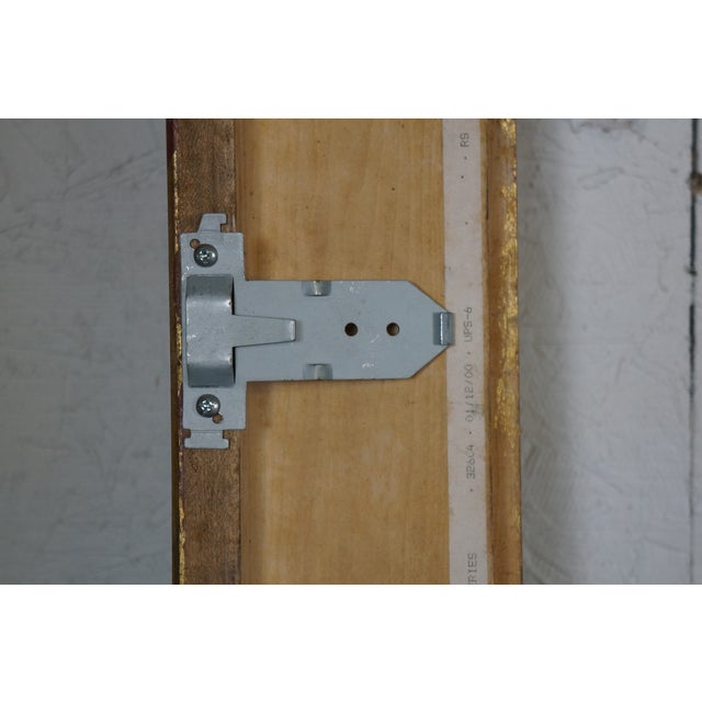 Late 20th Century Vintage Carved Gold Gilt Wood Acanthus Foliate Picture Mirror Frame For Sale - Image 5 of 10