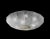 Dew Glass Ceiling Light Royal Model in Iron and Brass by Barovier and Toso for Barovier & Toso, 1970s For Sale - Image 3 of 7