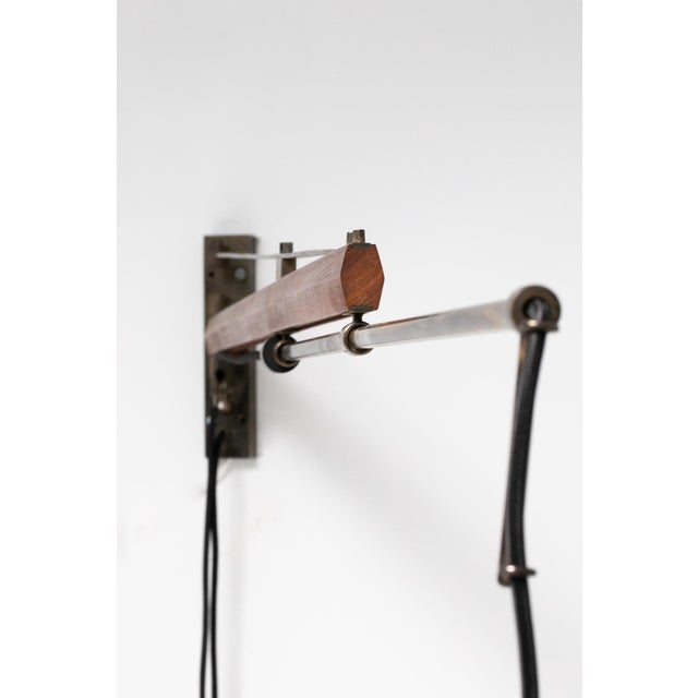 177A Wall Lamp by Tito Agnoli for O-Luce, 1957 For Sale - Image 3 of 16