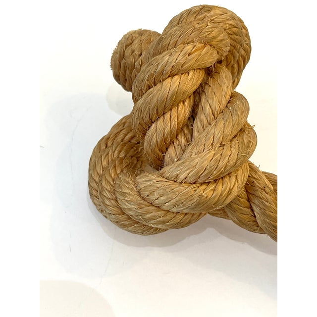 Mid-Century Modern Audoux & Minet, 1960s Rope Corkscrew , France, 1960s For Sale - Image 3 of 11