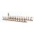 Pair of Antique Gothic Revival Wrought Iron Roof Crestings For Sale