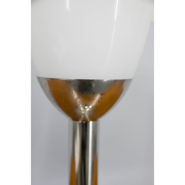 Glass Art Deco Table Lamp attributed to Miloslav Prokop for Franta Anyz, 1930s For Sale - Image 7 of 10
