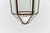 Cut Glass and Brass Pendant Light in the style of Adolf Loos, Austria, 1930s For Sale - Image 4 of 13
