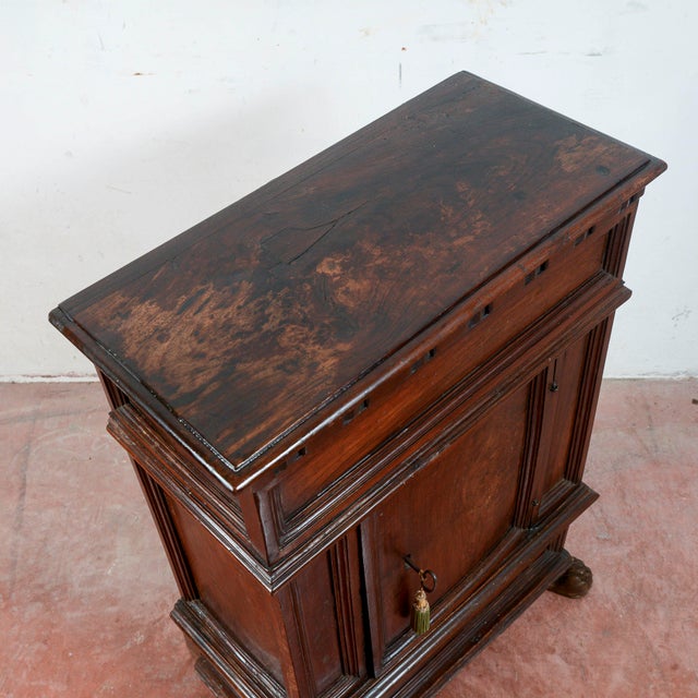 Small Antique Bedside Cabinet For Sale - Image 10 of 18