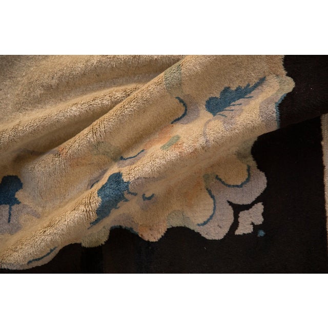 Antique Art Deco Carpet - 7'1" x 9'8" For Sale - Image 10 of 13