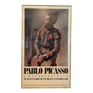 1980 Pablo Picasso Moma Exhibition Poster