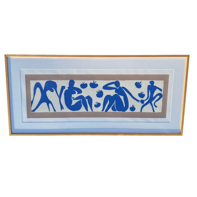 Henri Matisse 1990s Femmes Et Singes (Serigraph) by Henri Matisse Art Print Printed in England For Sale - Image 4 of 12