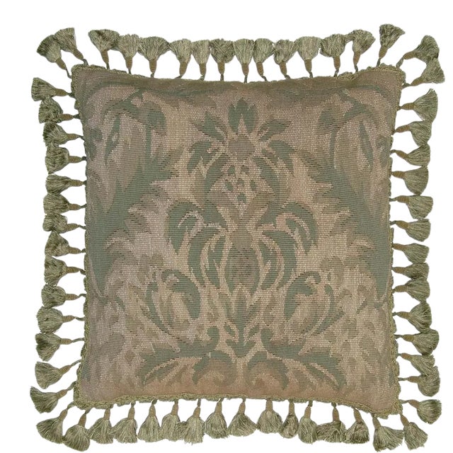 Aubusson Flourishes Throw Pillow For Sale