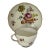 Antique Meissen Deutsche Blumen Porcelain Tea Cup & Saucer Made in Germany 1860-1924 For Sale