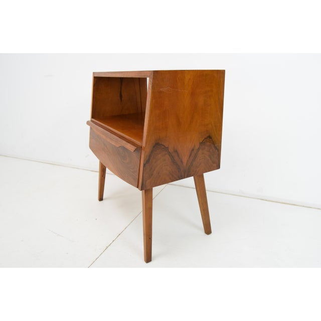 Mid-Century Side Table or Nightstand, 1950s For Sale - Image 10 of 15