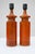 Large Mid-Century Modern Danish Teak Table Lamps, Set of 2 For Sale - Image 5 of 13