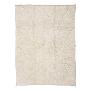 Large Hand-Knotted Wool Premium Rug by Azele Studio For Sale