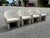 Set of 4 Lievo Noah Cream Boucle' Mid-Century Modern Armchairs For Sale In West Palm - Image 6 of 10
