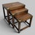 Campaign Mahogany Nesting Tables, 1920s, Set of 3 For Sale - Image 9 of 9