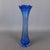 Modern Cobalt Blue and Transparent Spiral Murano Glass Vase, 1980s For Sale - Image 4 of 16