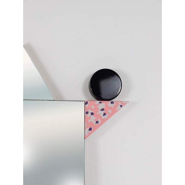 Vintage Italian Wall Mirror by Ettore Sottsass, 1984 For Sale - Image 16 of 18